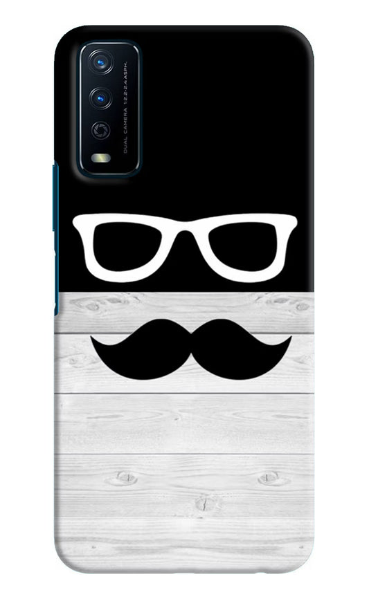 Mustache Vivo Y12s Hard Case Back Cover by Casekaro