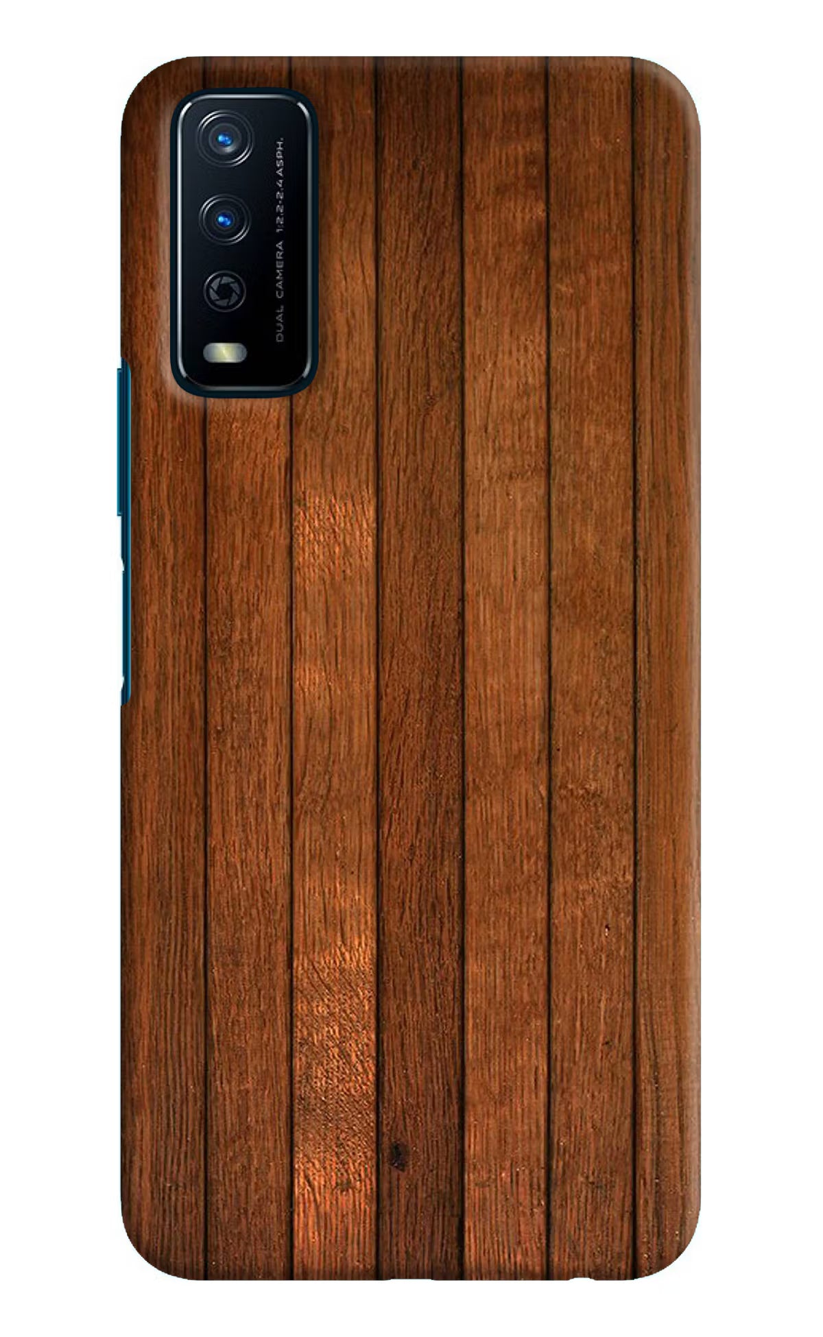 Wooden Artwork Bands Vivo Y12s Hard Case Back Cover by Casekaro