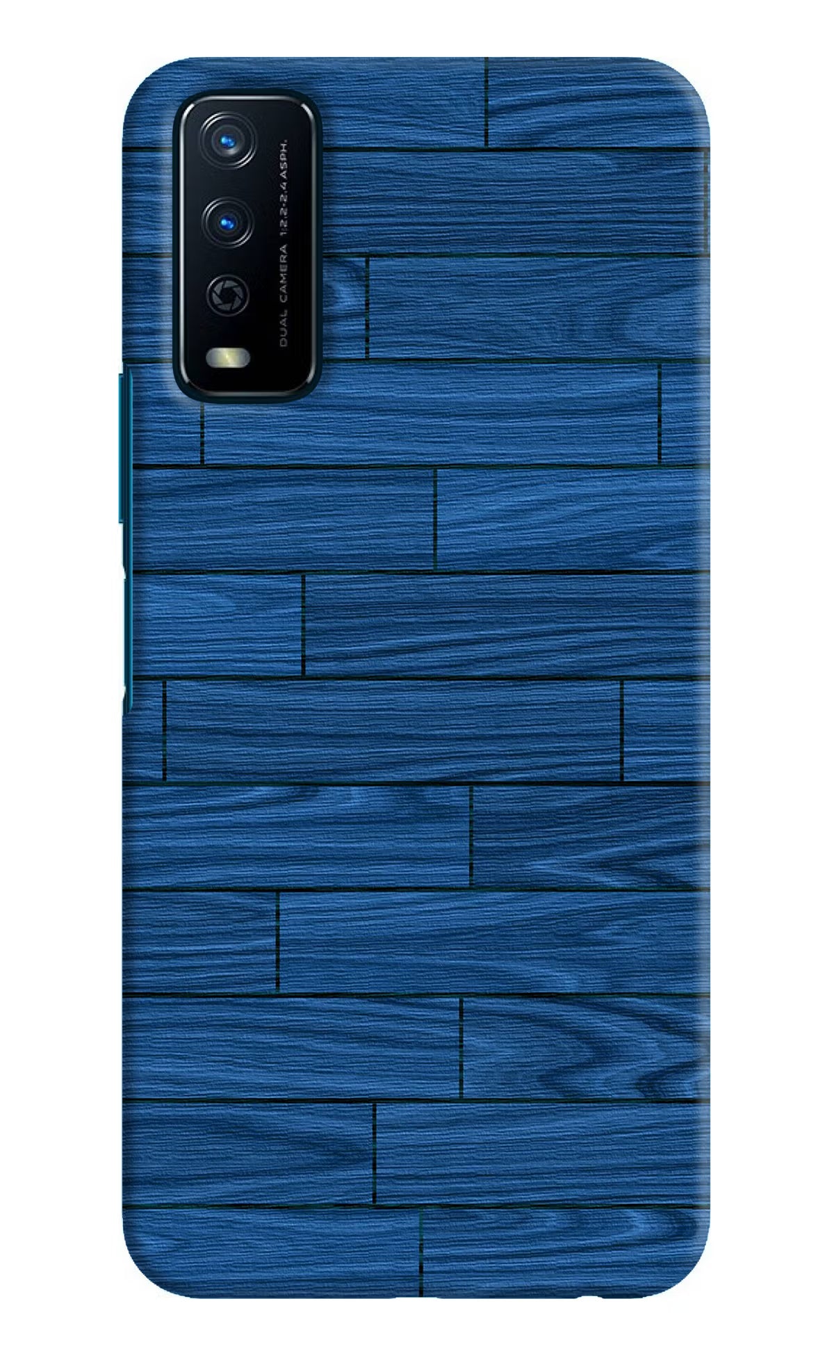 Wooden Texture Vivo Y12s Hard Case Back Cover by Casekaro