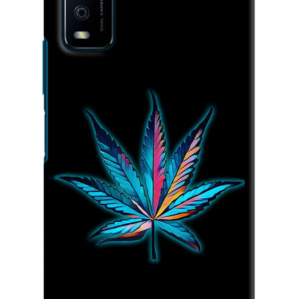 Weed Vivo Y12s Hard Case Back Cover by Casekaro