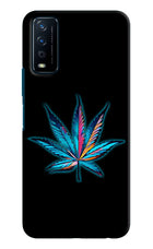 Weed Vivo Y12s Hard Case Back Cover by Casekaro