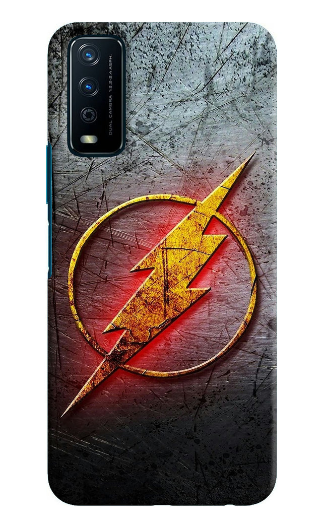 Flash Vivo Y12s Hard Case Back Cover by Casekaro