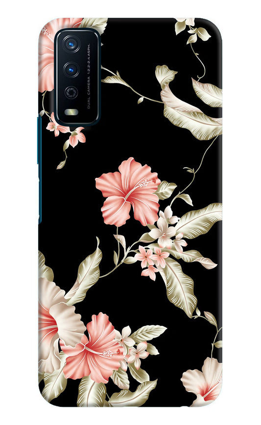 Flowers Vivo Y12s Hard Case Back Cover by Casekaro