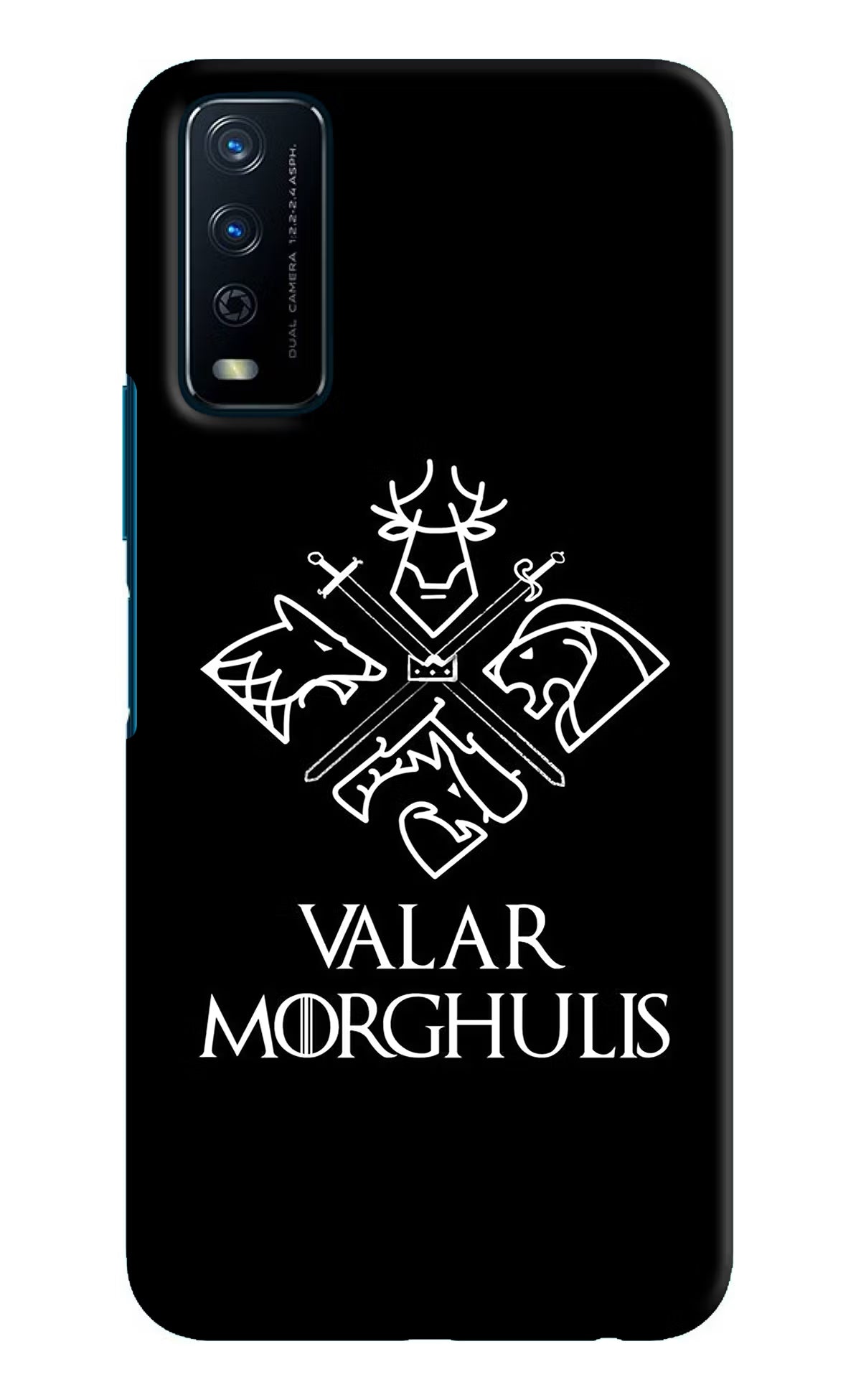 Valar Morghulis | Game Of Thrones Vivo Y12s Hard Case Back Cover by Casekaro
