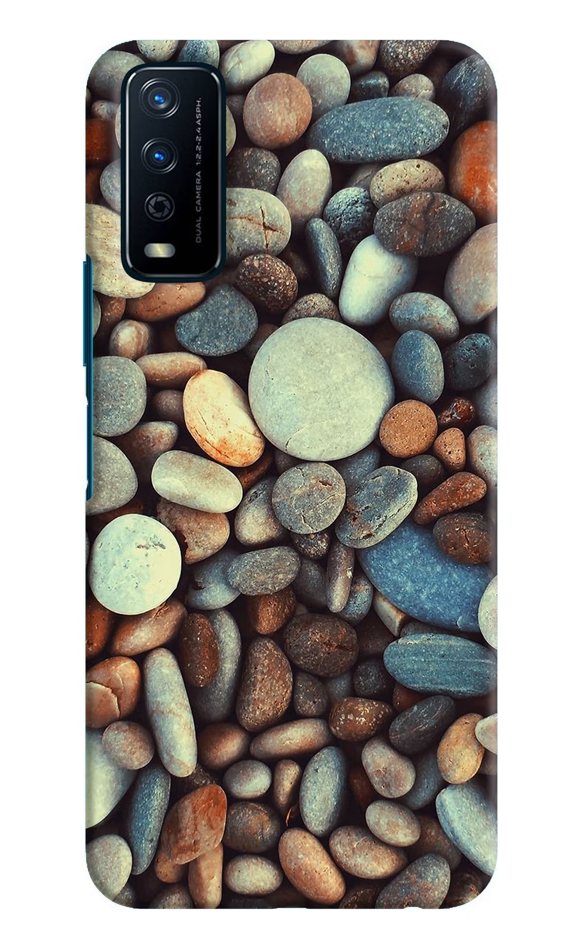 Pebble Vivo Y12s Hard Case Back Cover by Casekaro