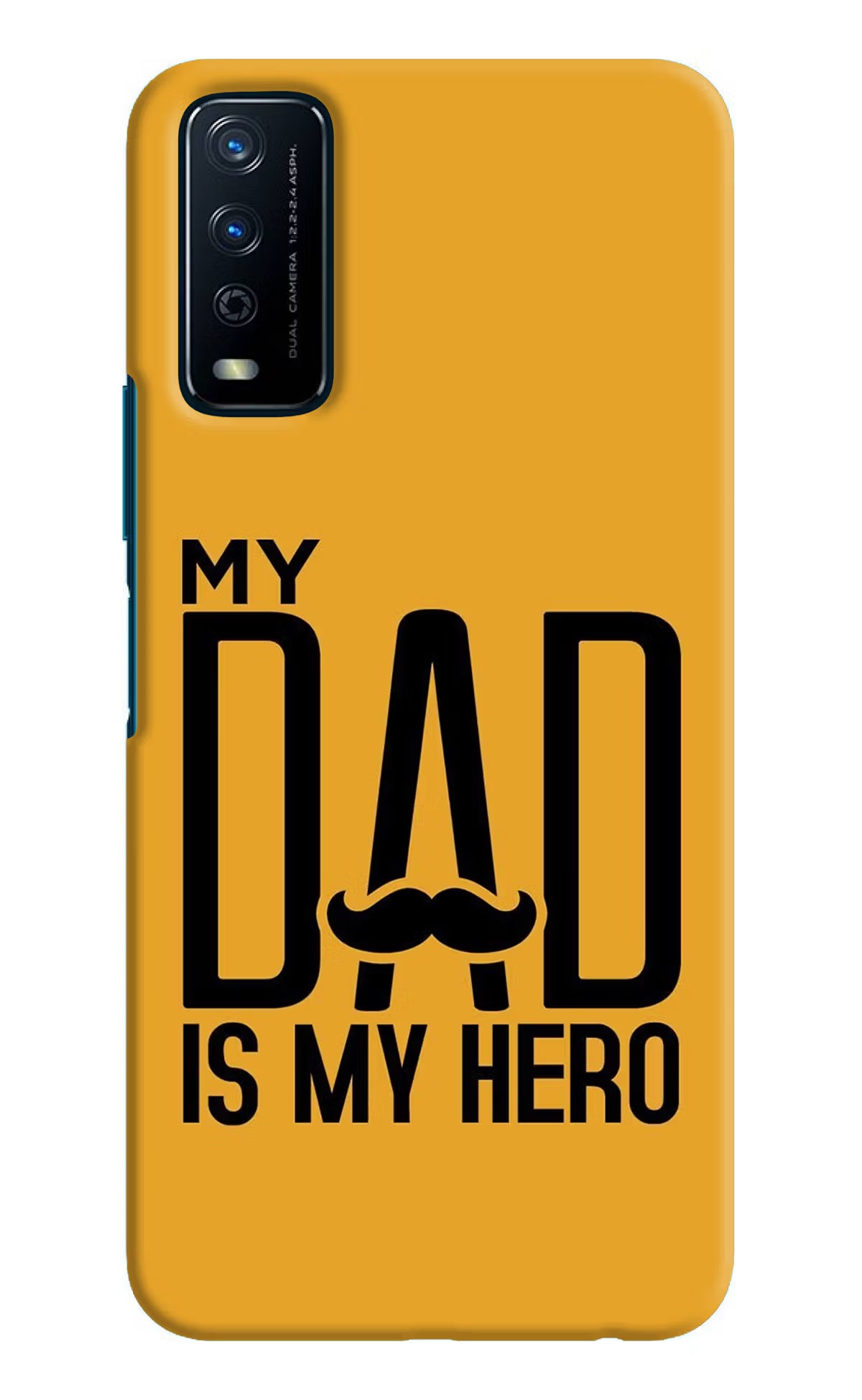 My Dad Is My Hero Vivo Y12s Hard Case Back Cover by Casekaro