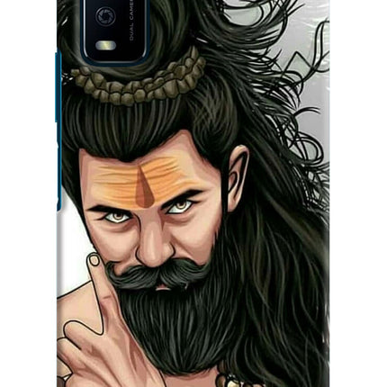 Mahadev Vivo Y12s Hard Case Back Cover by Casekaro