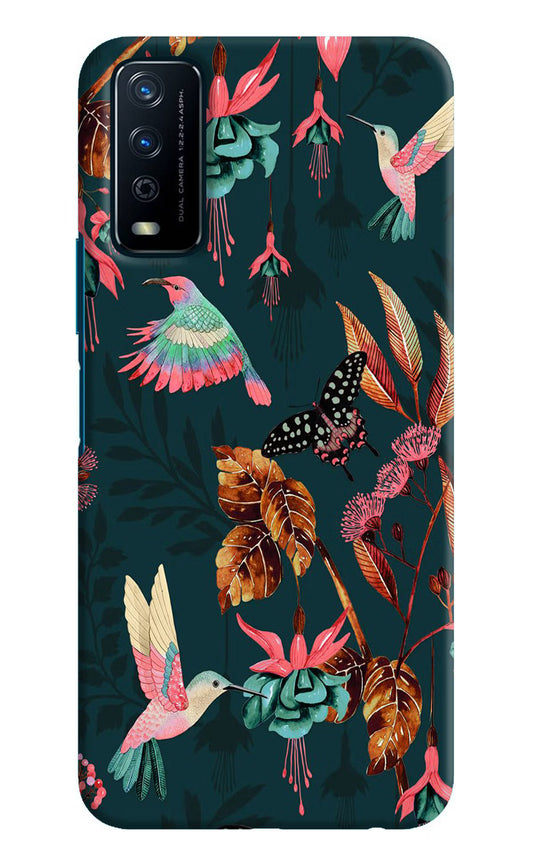 Birds Vivo Y12s Hard Case Back Cover by Casekaro