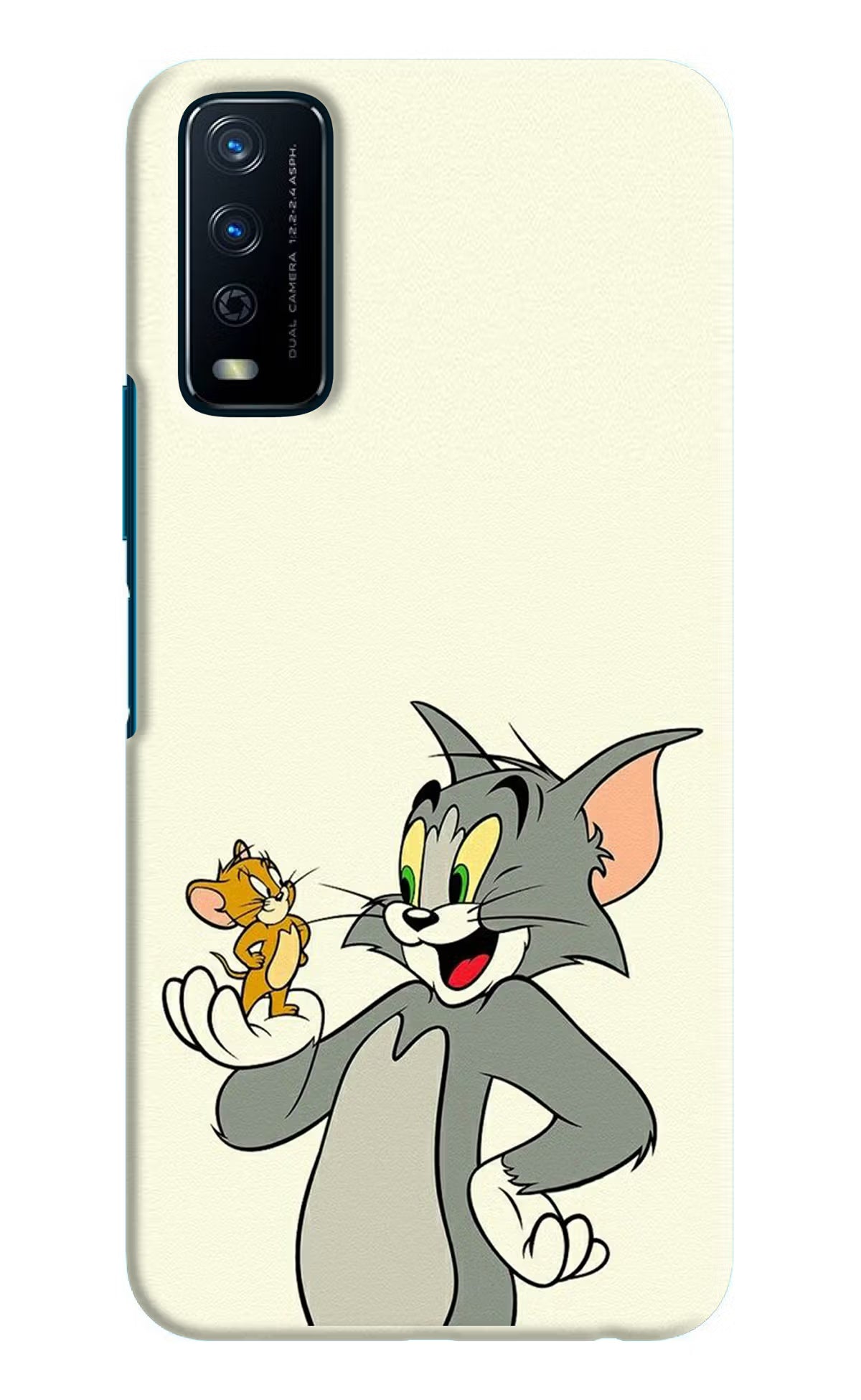 Tom & Jerry Vivo Y12s Hard Case Back Cover by Casekaro