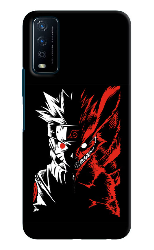 Naruto Two Face Vivo Y12s Hard Case Back Cover by Casekaro