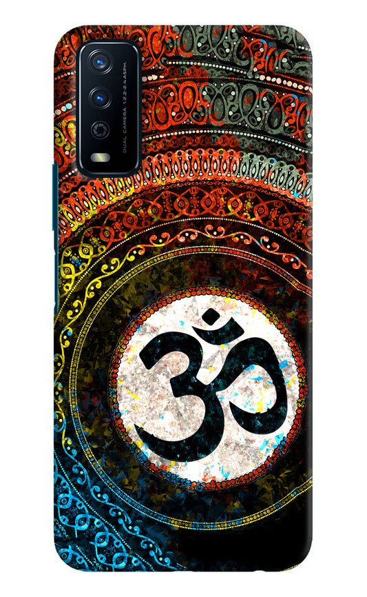 Om Cultural Vivo Y12s Hard Case Back Cover by Casekaro