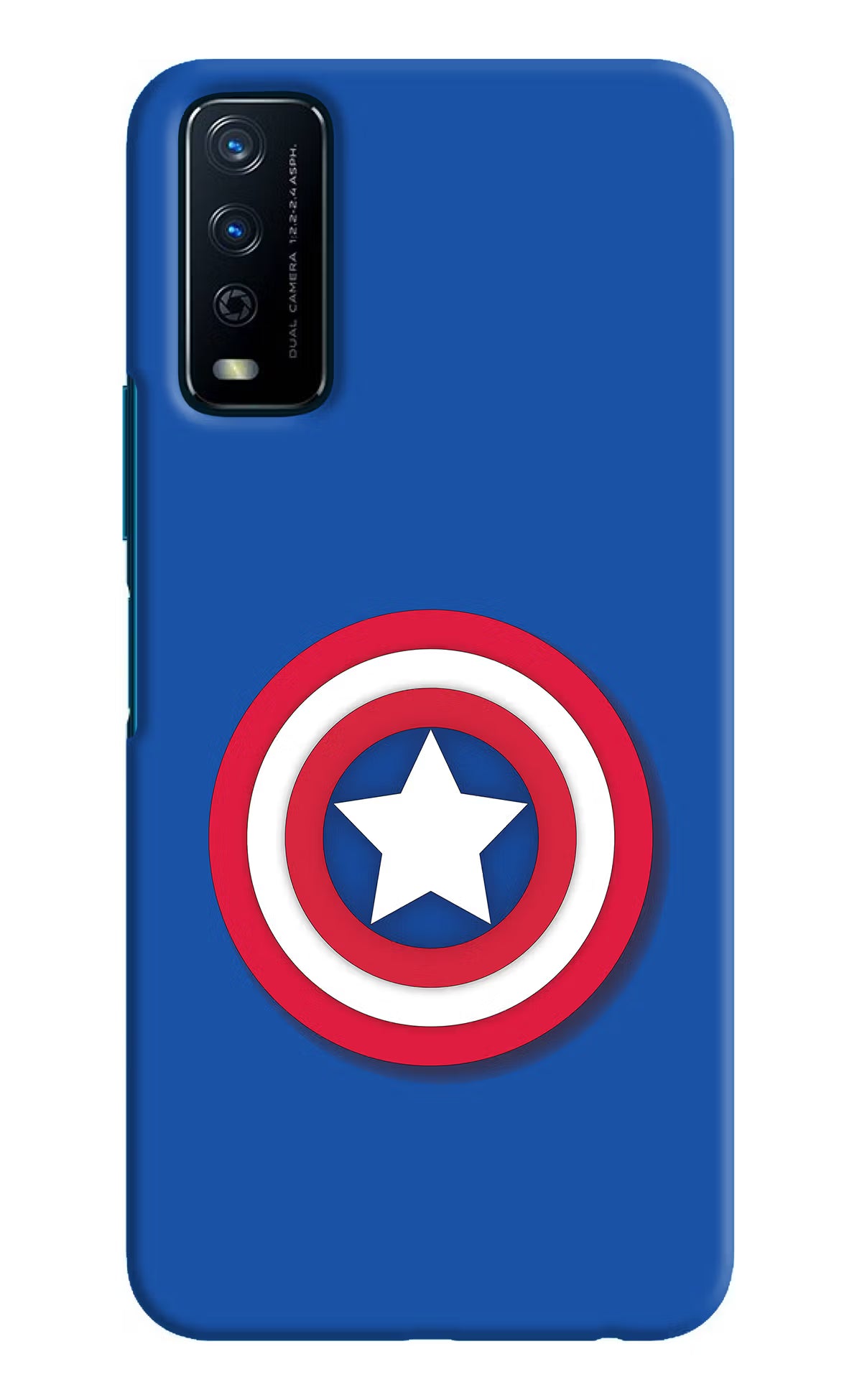 Shield Vivo Y12s Hard Case Back Cover by Casekaro