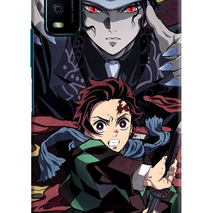 Demon Slayer Vivo Y12s Hard Case Back Cover by Casekaro