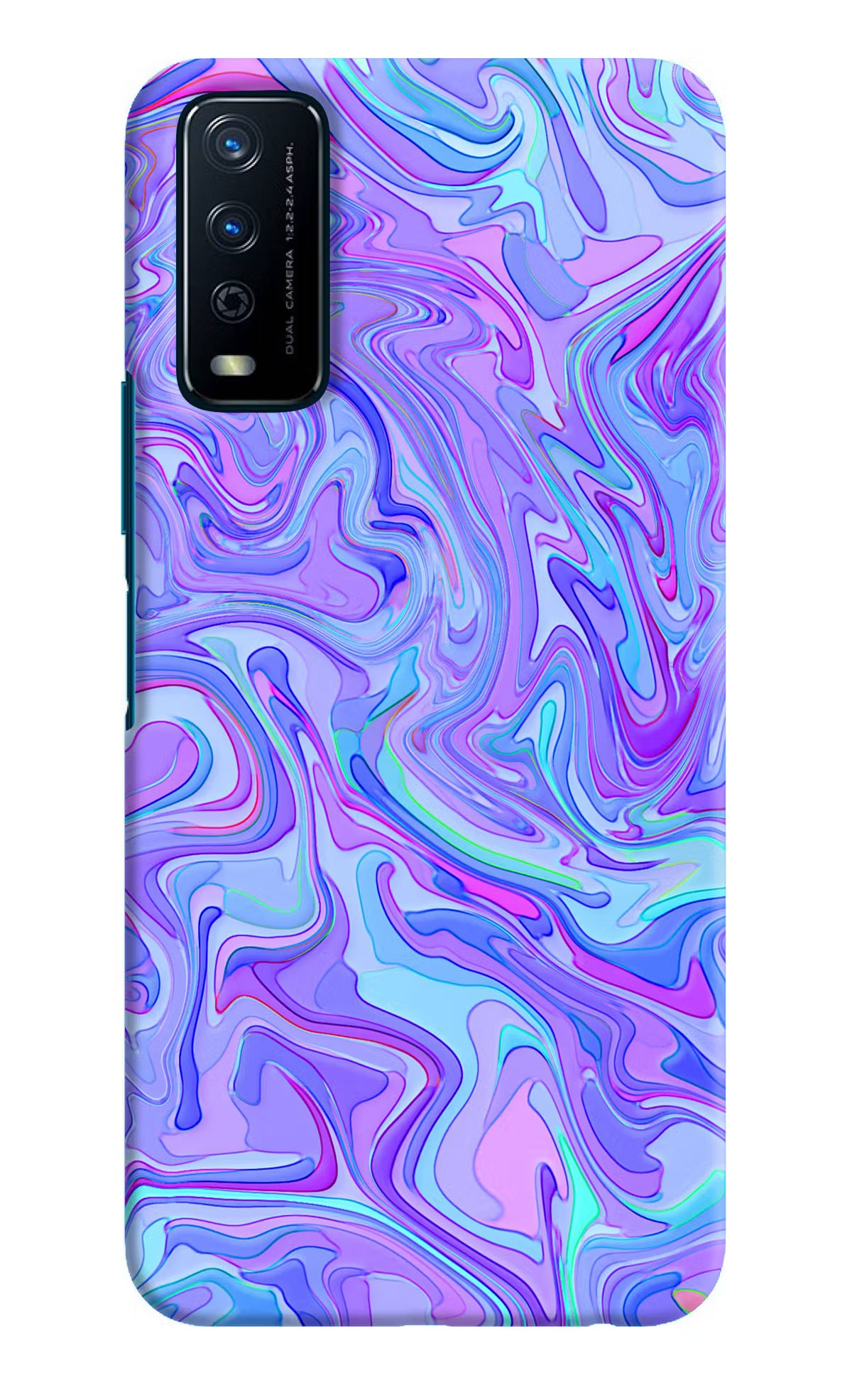 Glitter Vivo Y12s Hard Case Back Cover by Casekaro