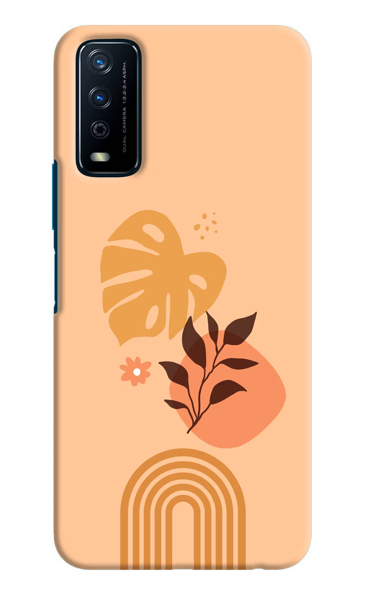 Bohemian Art Vivo Y12s Hard Case Back Cover by Casekaro