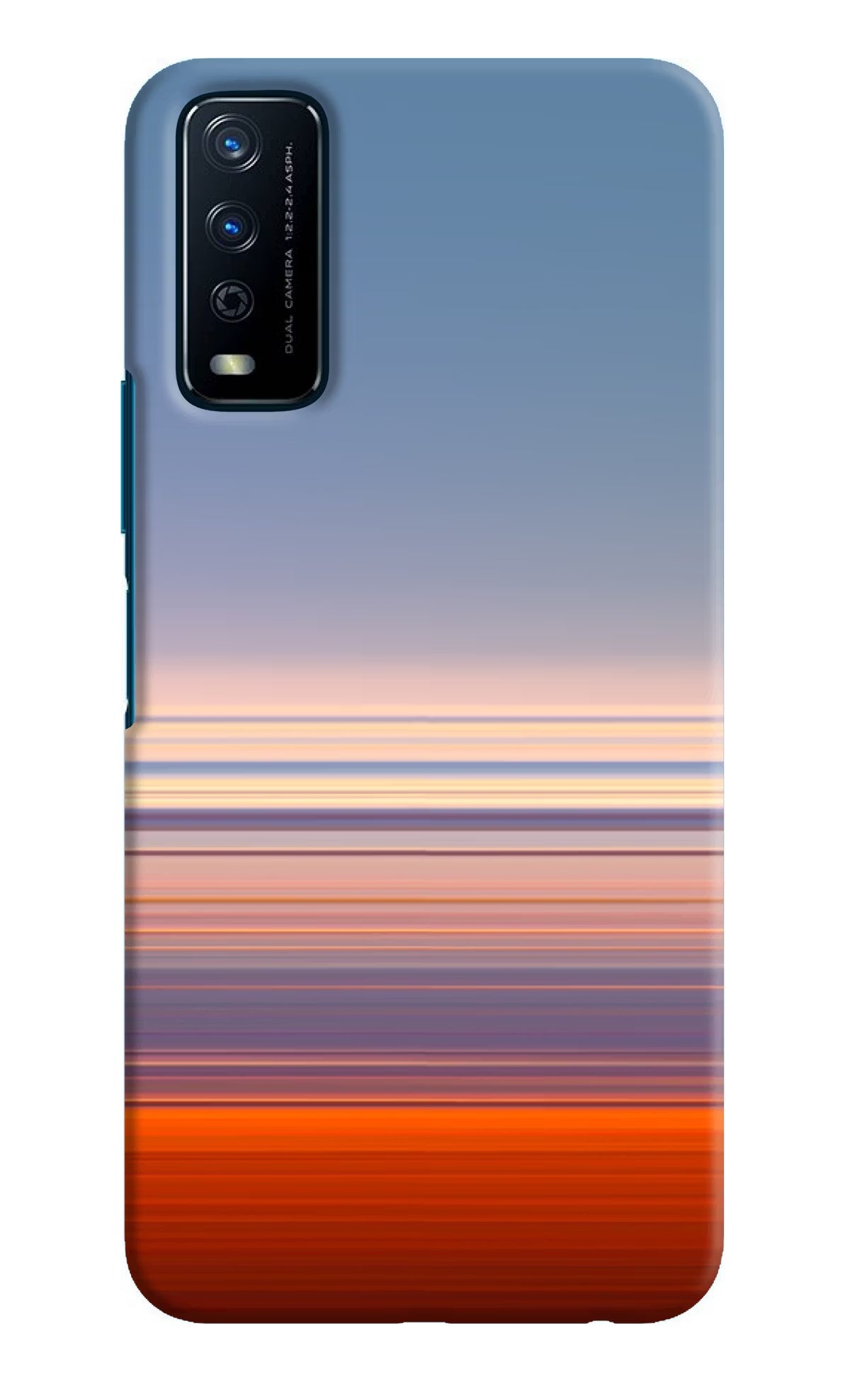 Morning Colors Vivo Y12s Hard Case Back Cover by Casekaro