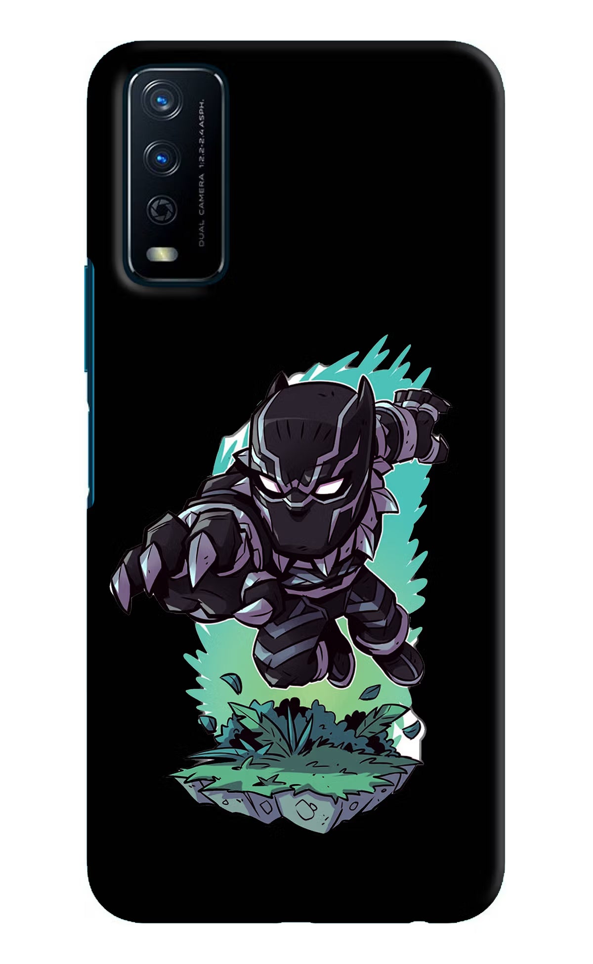 Black Panther Vivo Y12s Hard Case Back Cover by Casekaro