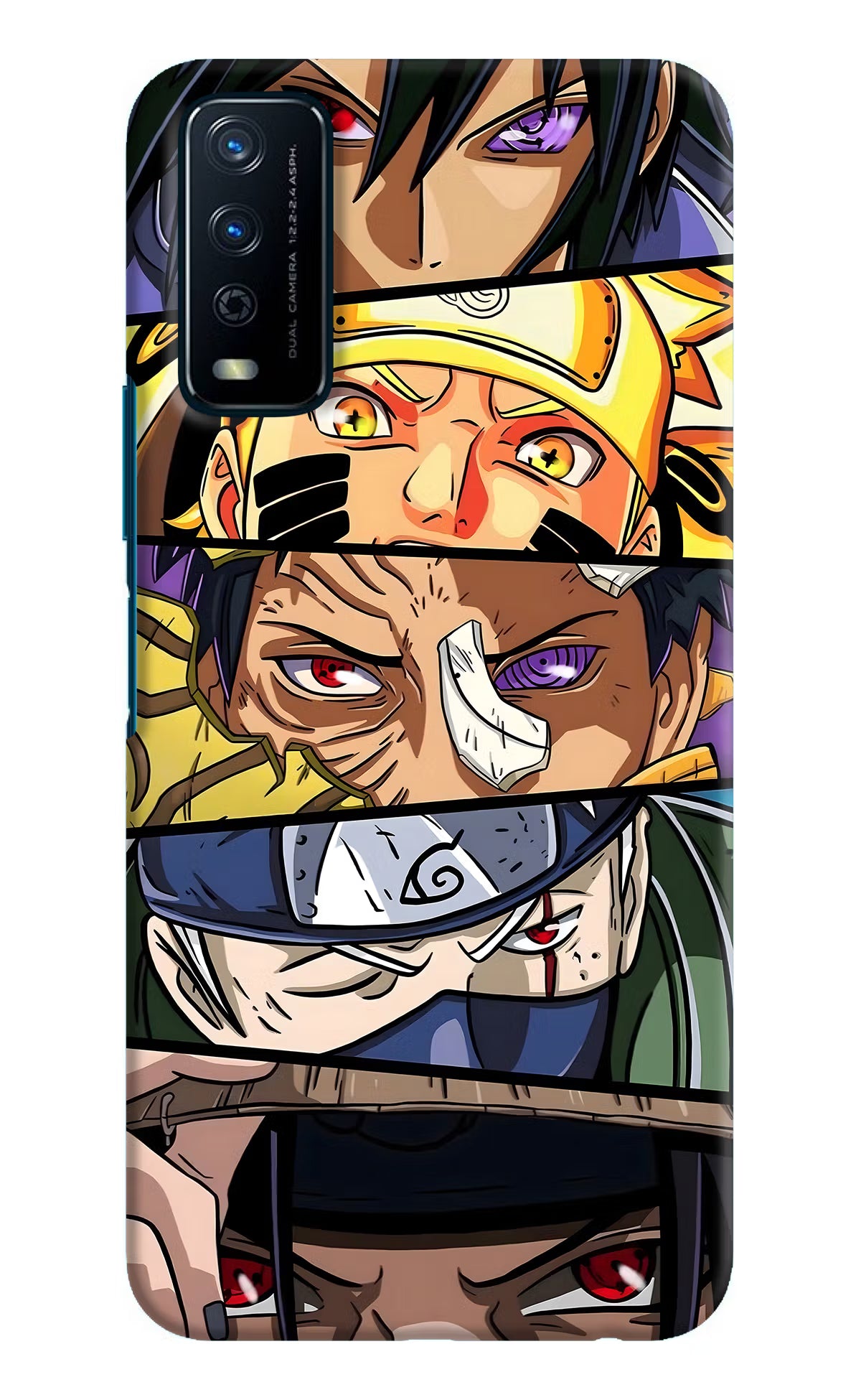 Naruto Character Vivo Y12s Hard Case Back Cover by Casekaro