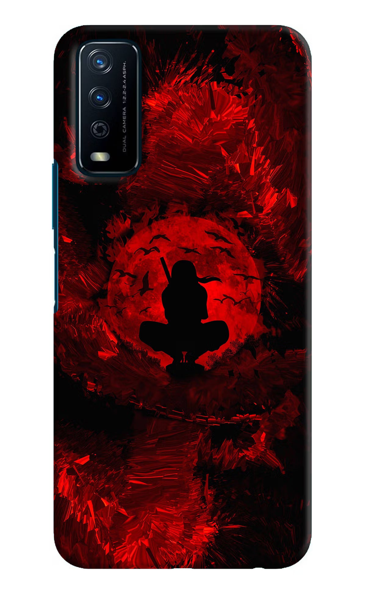 Itachi Uchiha Vivo Y12s Hard Case Back Cover by Casekaro