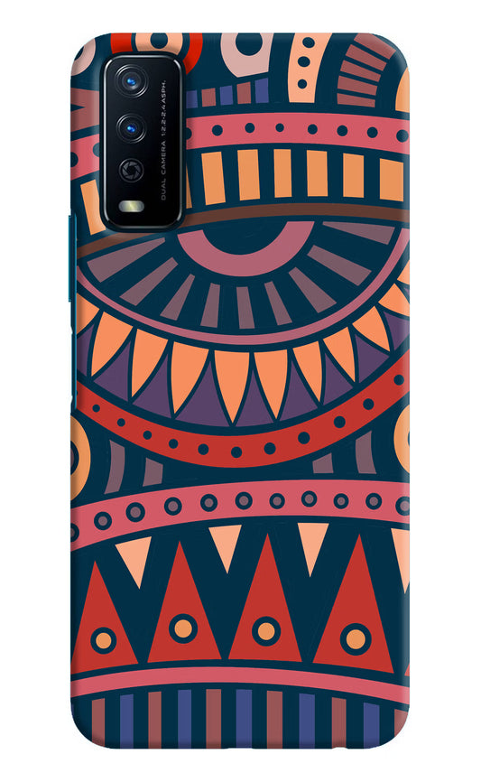 African Culture Design Vivo Y12s Hard Case Back Cover by Casekaro