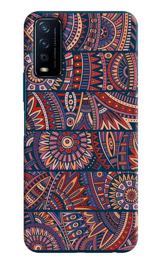 African Culture Design Vivo Y12s Hard Case Back Cover by Casekaro