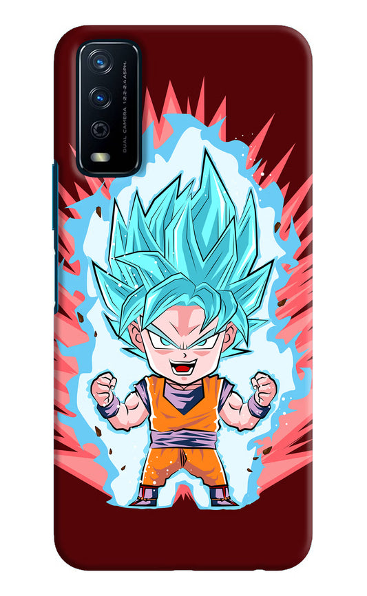 Goku Little Vivo Y12s Hard Case Back Cover by Casekaro