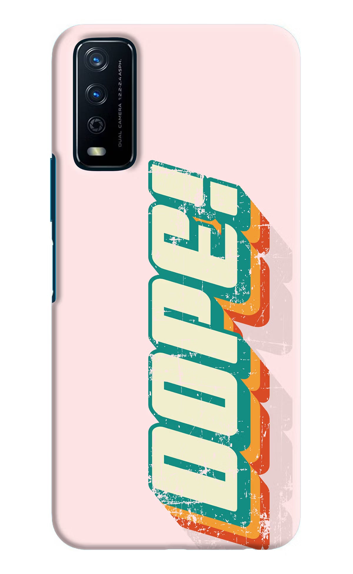 Dope Vivo Y12s Hard Case Back Cover by Casekaro