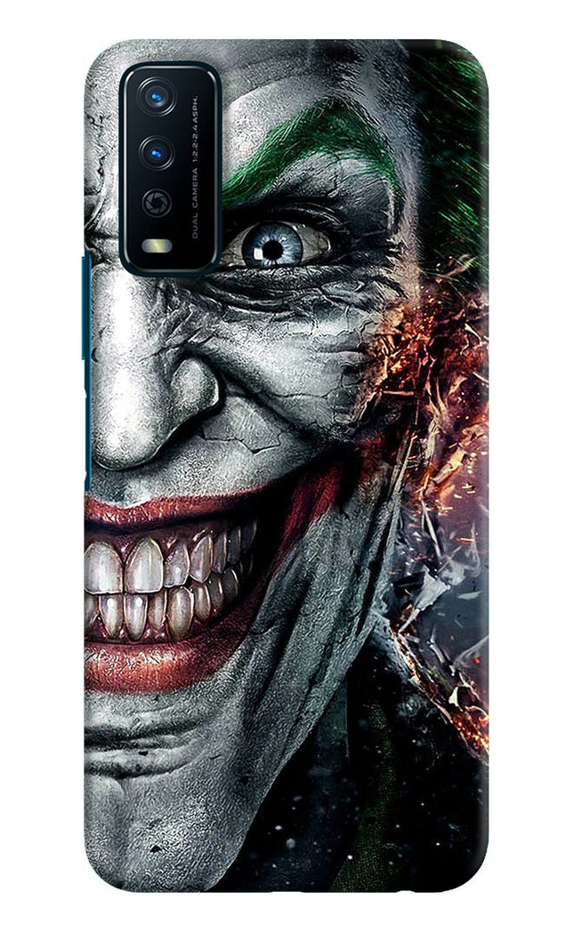 Joker Cam Vivo Y12s Hard Case Back Cover by Casekaro