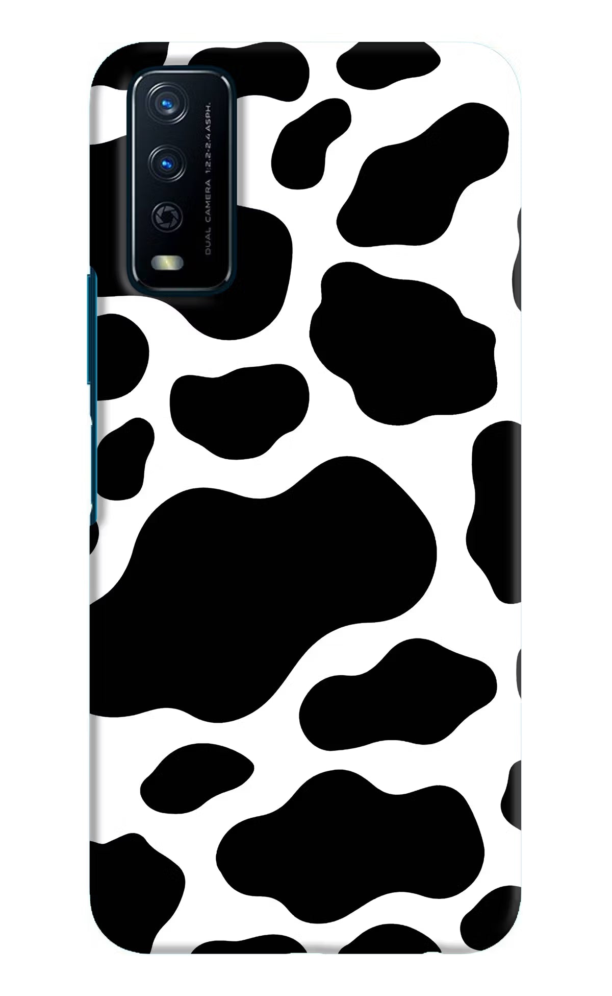 Cow Spots Vivo Y12s Hard Case Back Cover by Casekaro