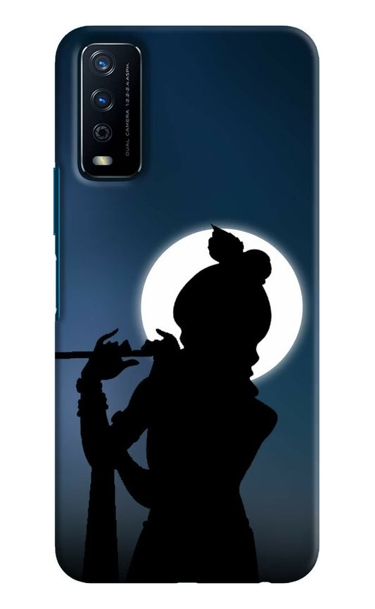 Shri Krishna Silhouette Vivo Y12s Hard Case Back Cover by Casekaro