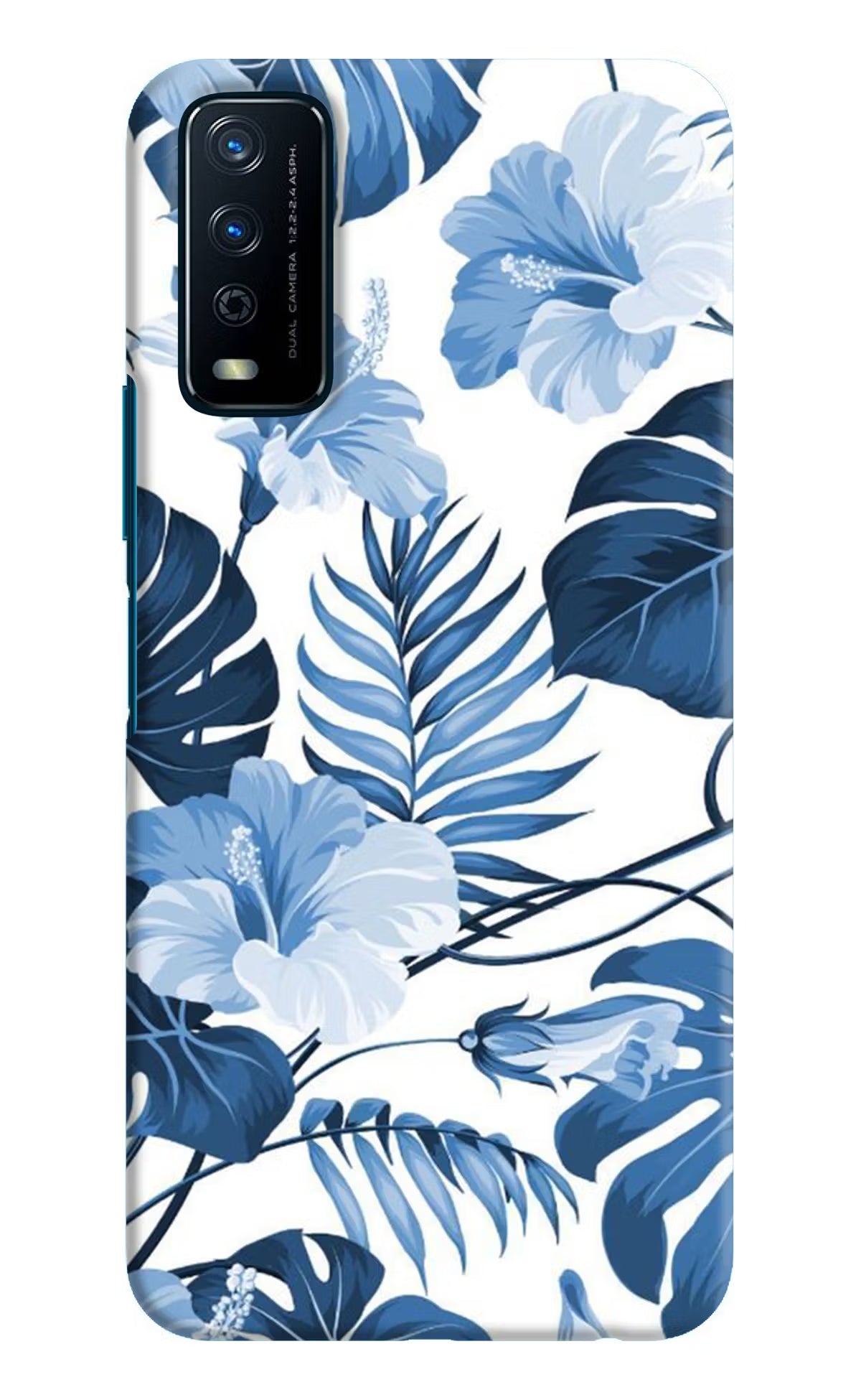 Fabric Art Vivo Y12s Hard Case Back Cover by Casekaro