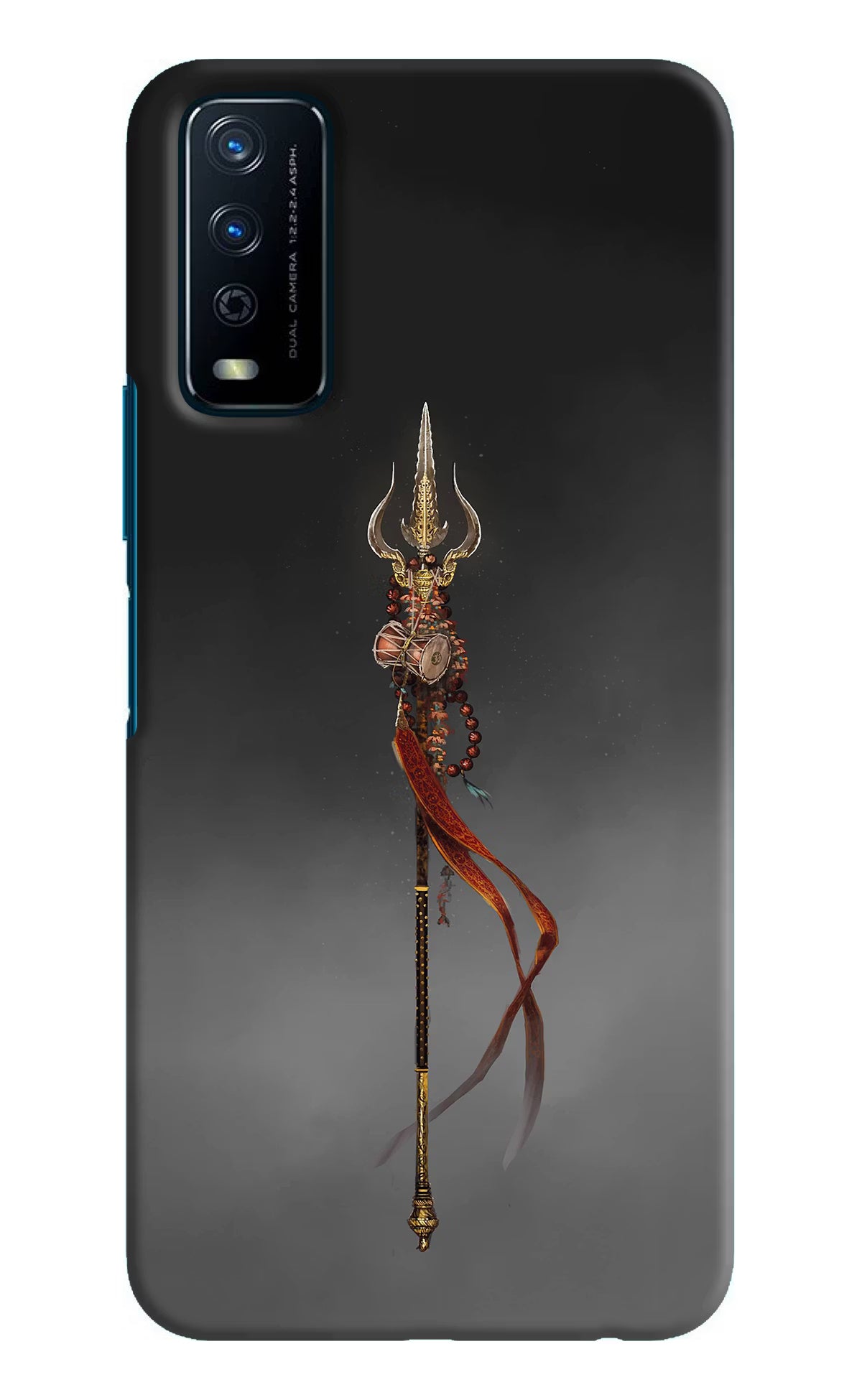 Shiv Trishul Vivo Y12s Hard Case Back Cover by Casekaro