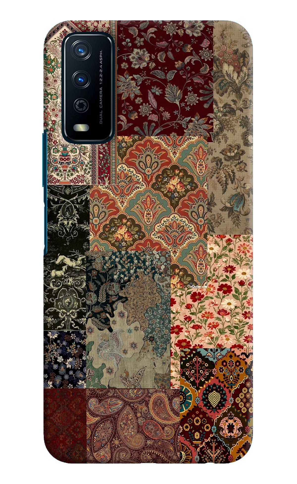 Desi Print Vivo Y12s Hard Case Back Cover by Casekaro