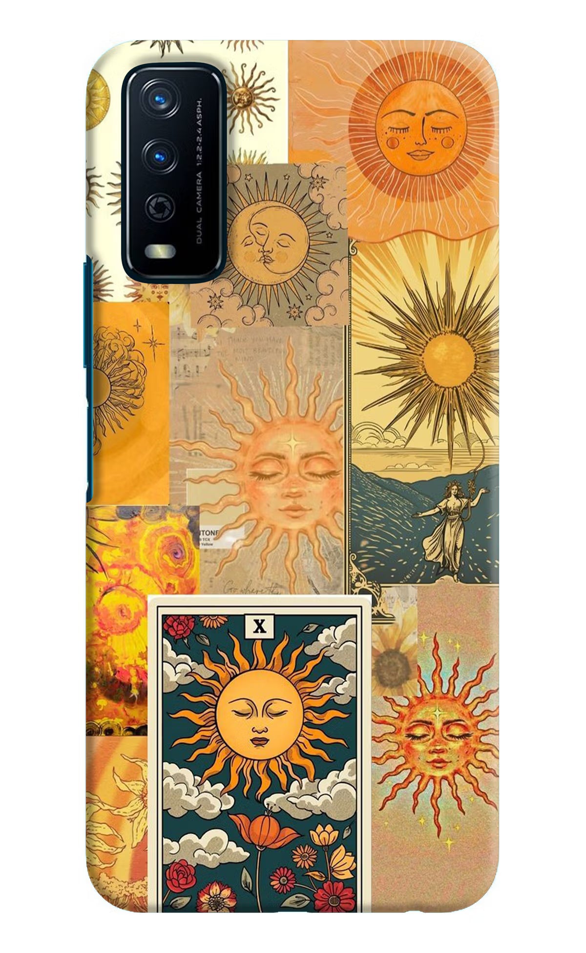 Sun Vivo Y12s Hard Case Back Cover by Casekaro