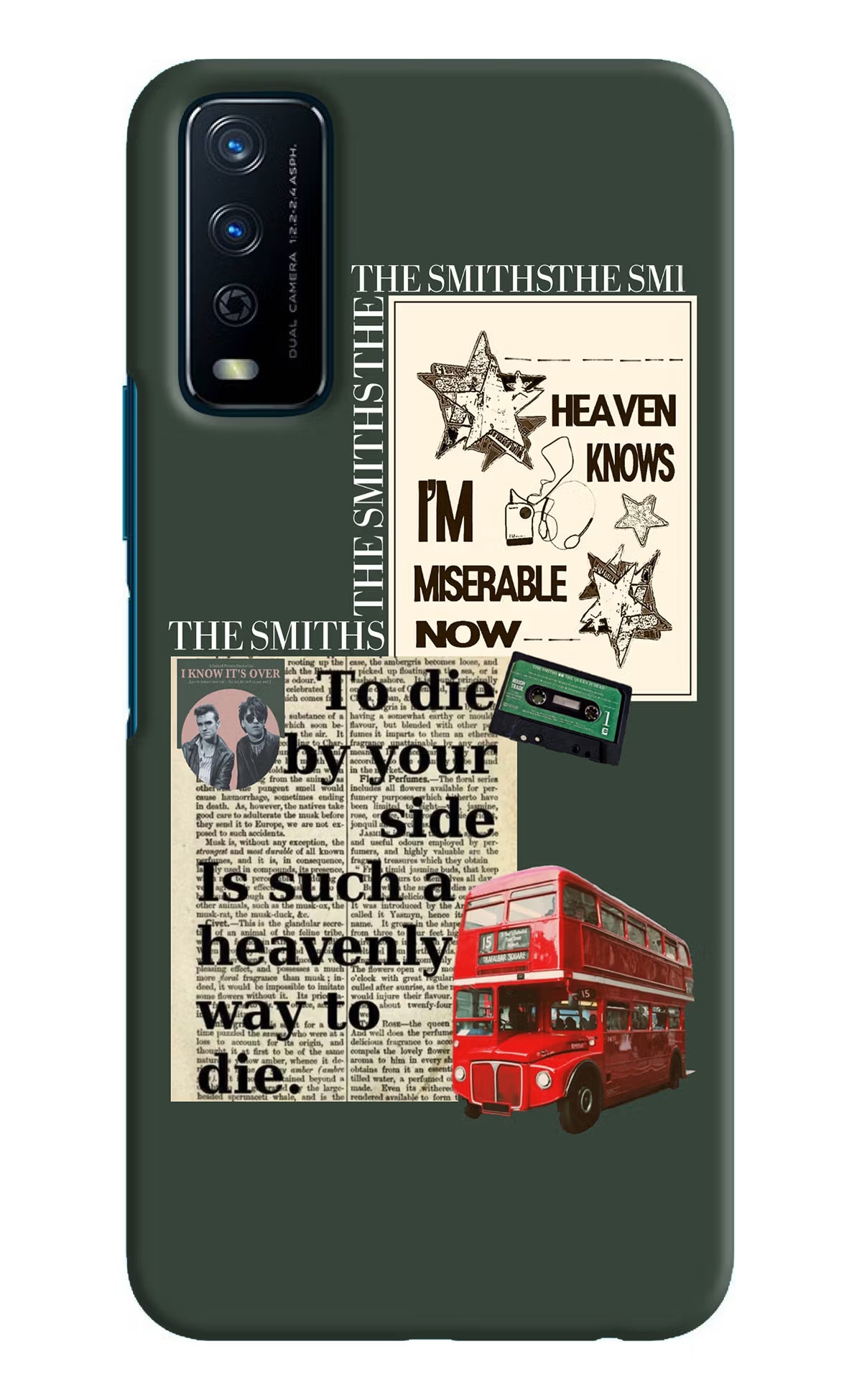 The Smiths Vivo Y12s Hard Case Back Cover by Casekaro