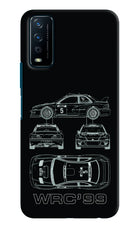 WRC'99 Vivo Y12s Hard Case Back Cover by Casekaro