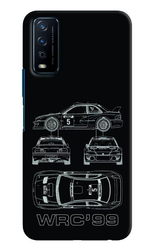 WRC'99 Vivo Y12s Hard Case Back Cover by Casekaro