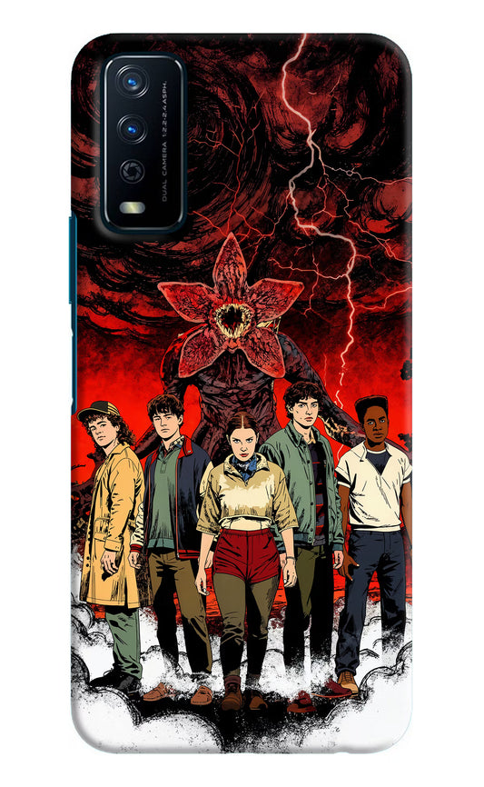 Ordinary Things Characters Vivo Y12s Hard Case Back Cover by Casekaro