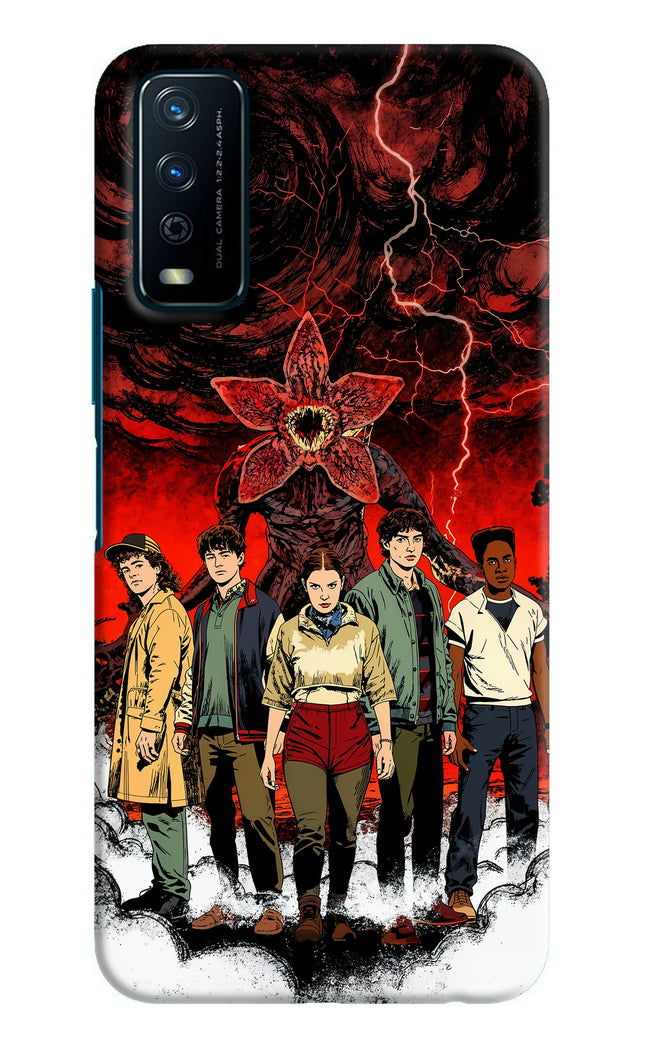 Ordinary Things Characters Vivo Y12s Hard Case Back Cover by Casekaro