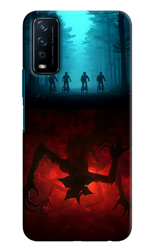 Ordinary Things Downside Up Vivo Y12s Hard Case Back Cover by Casekaro