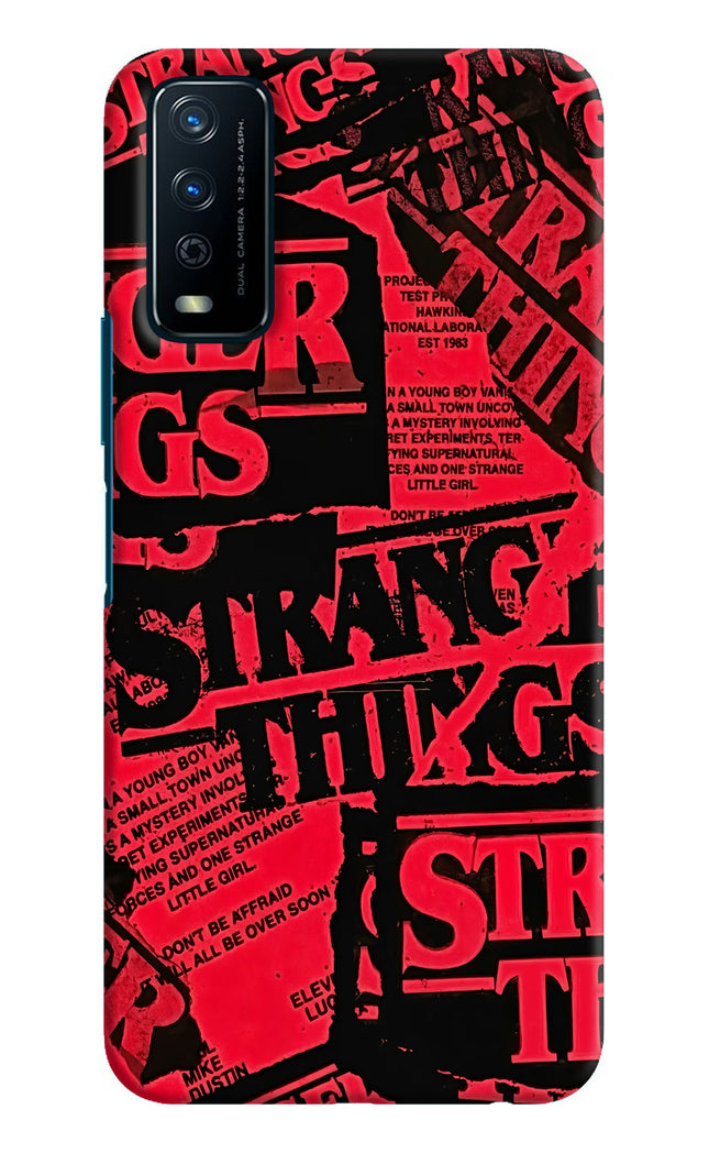 Ordinary Things Vivo Y12s Hard Case Back Cover by Casekaro