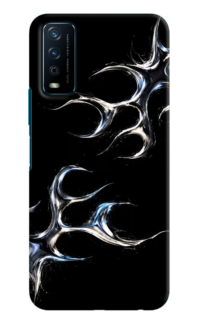 Chrome Tribal Vivo Y12s Hard Case Back Cover by Casekaro