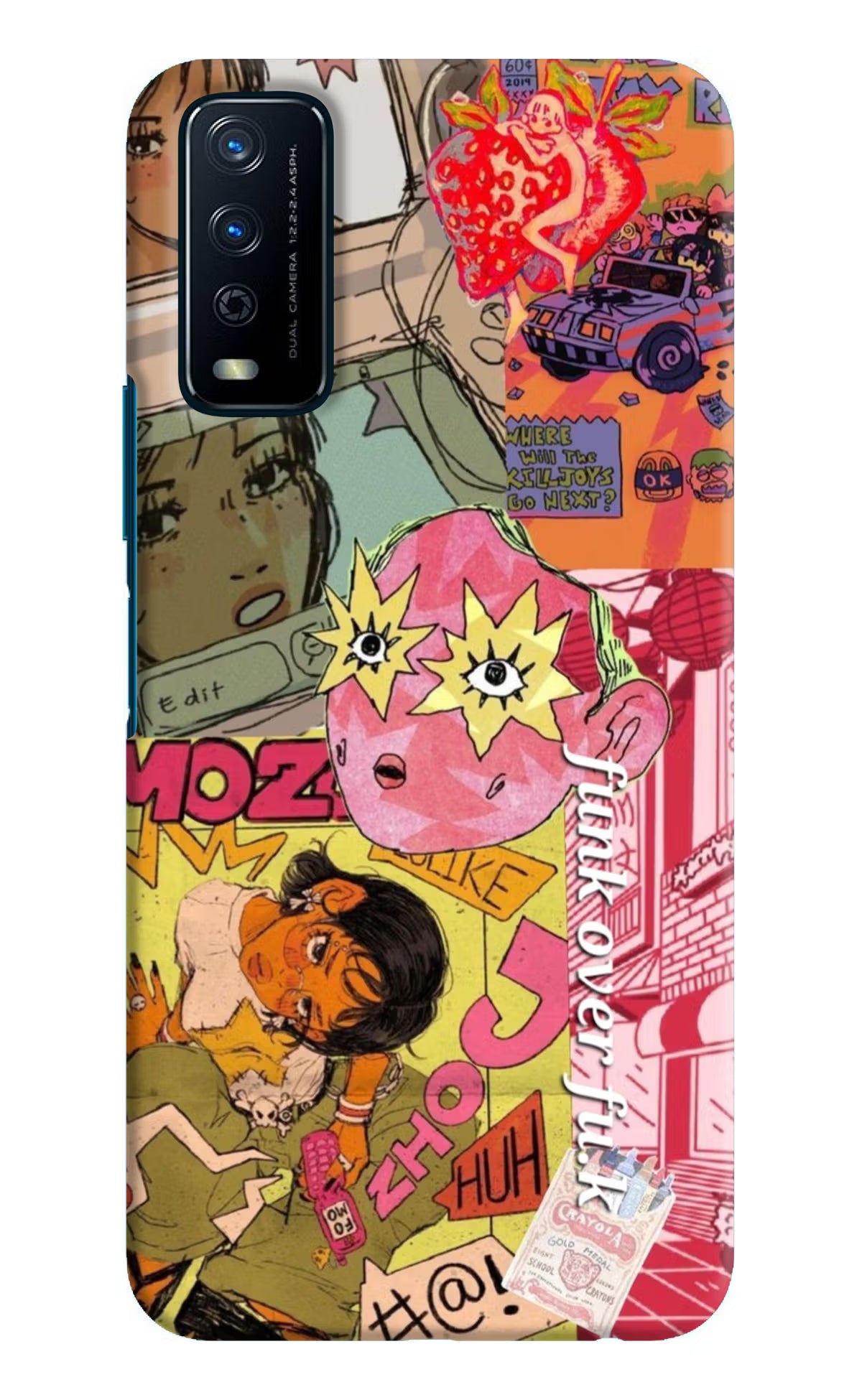 Funkover Vivo Y12s Back Cover