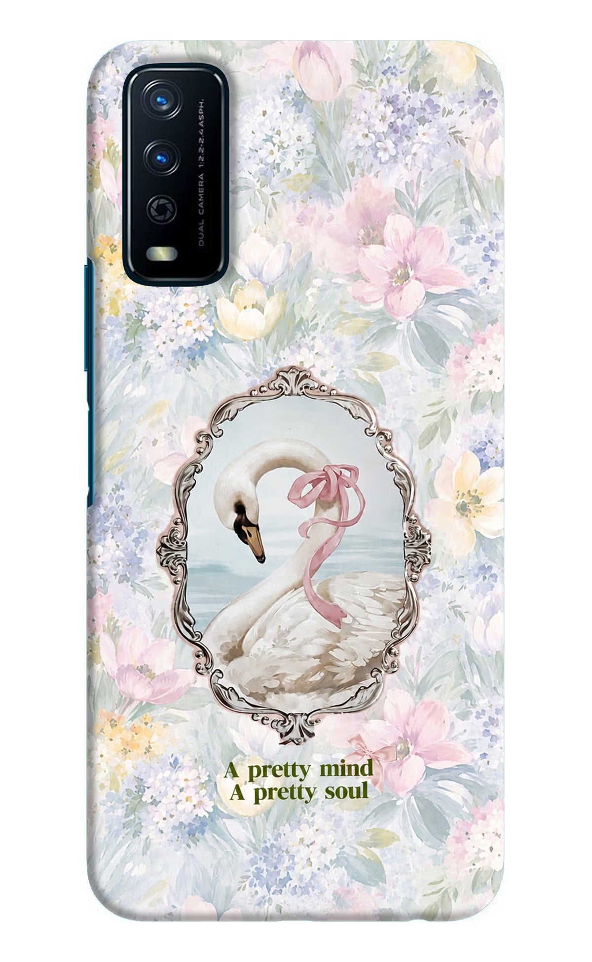 Pretty Mind Pretty Soul Vivo Y12s Back Cover