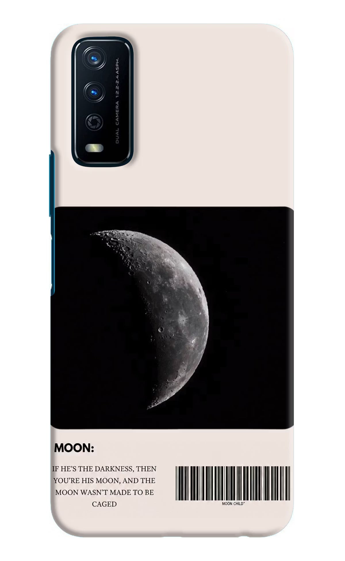 Moon Phase Vivo Y12s Back Cover