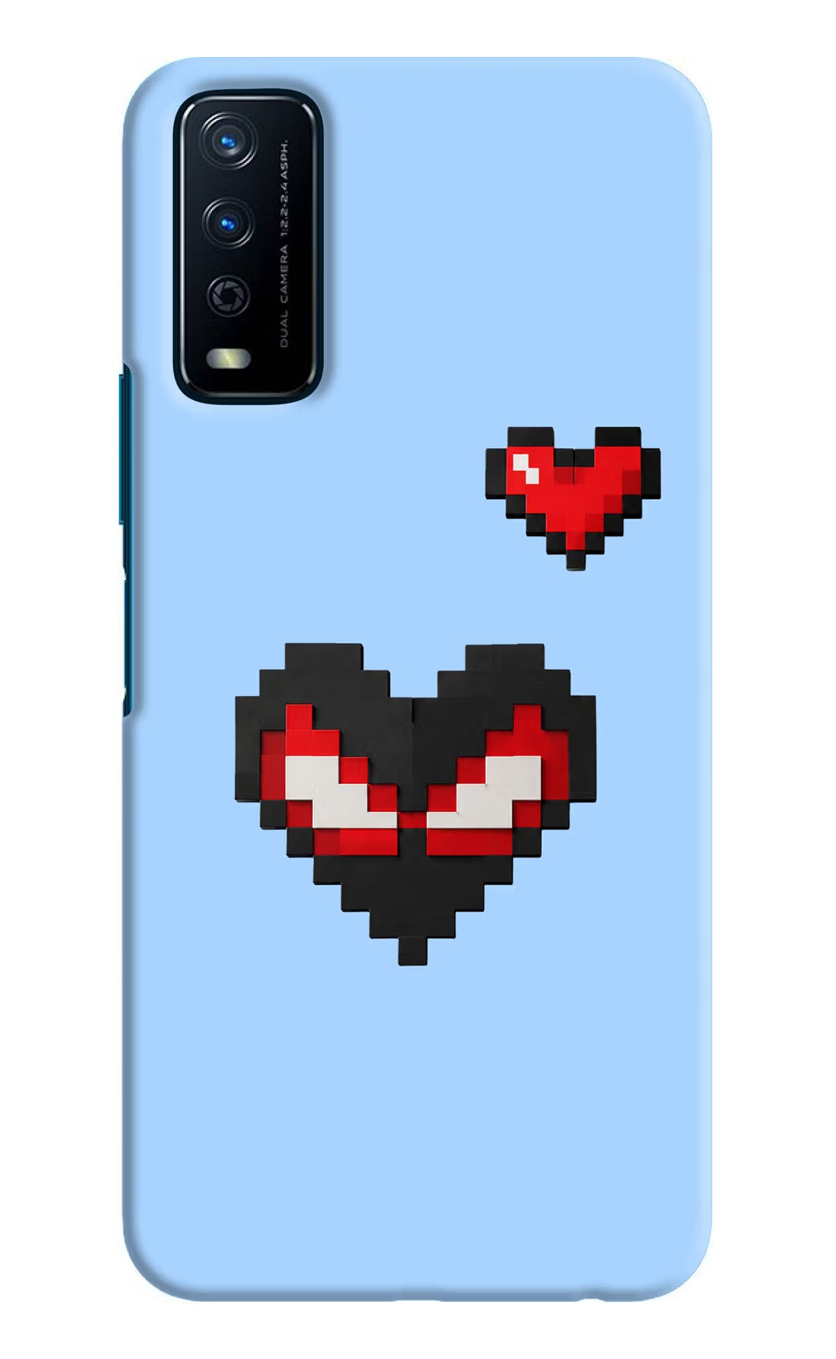 Peter Heart Vivo Y12s Back Cover