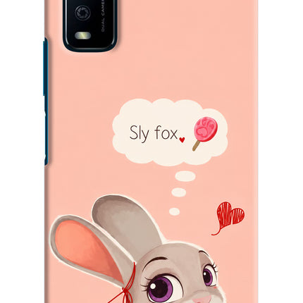 Judy Charm Vivo Y12s Hard Case Back Cover by Casekaro