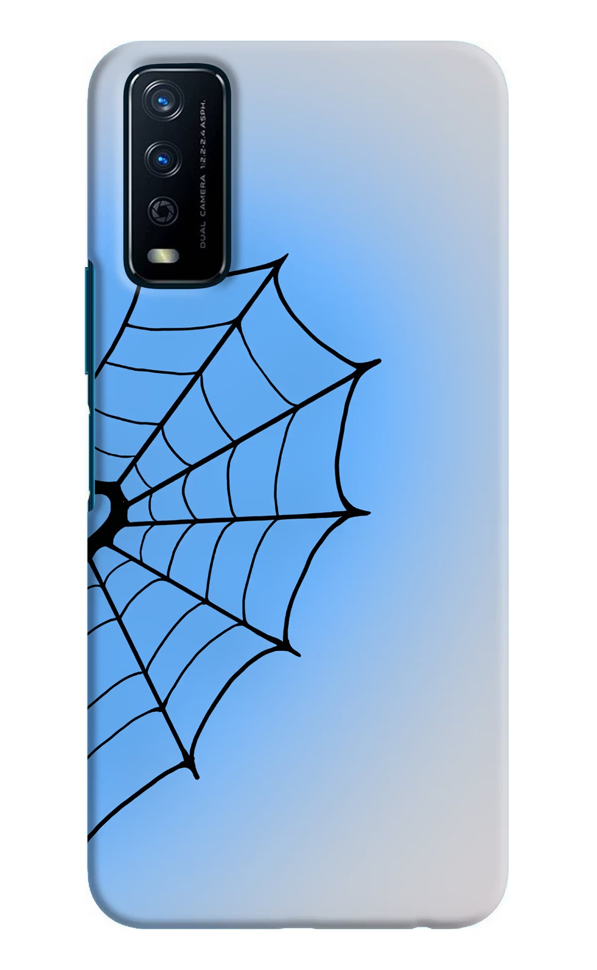 Blue Web Vivo Y12s Back Cover