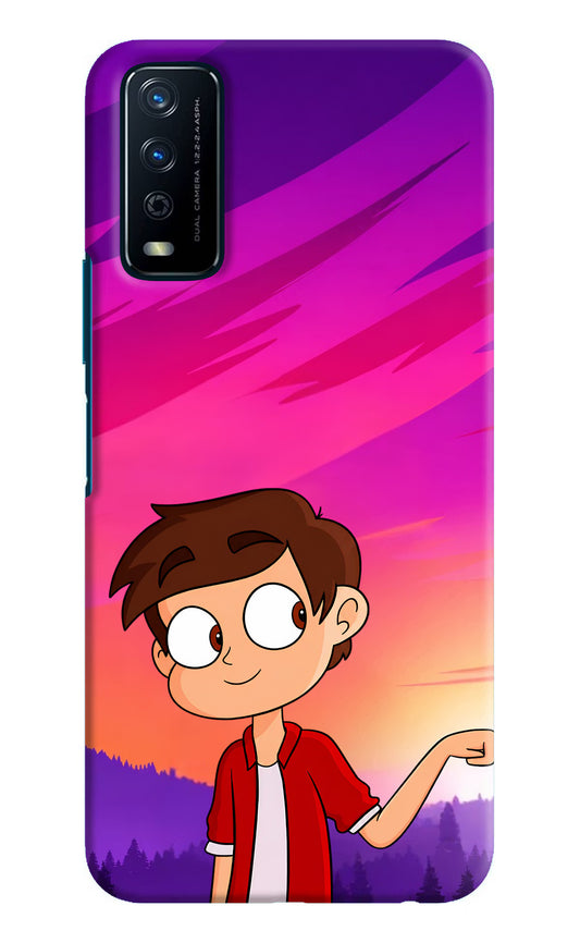 Marco Sunset Vivo Y12s Hard Case Back Cover by Casekaro
