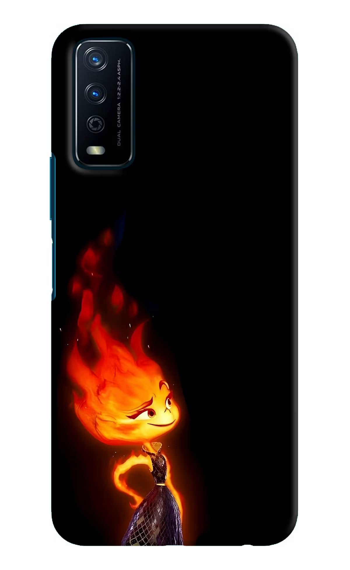 Ember Flame Vivo Y12s Back Cover